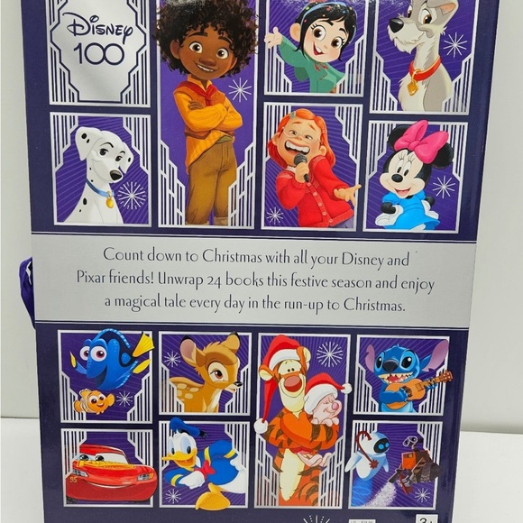 Disney 100 A Storybook Library Advent Calendar 24 Festive Storybooks - Picture 2 of 3